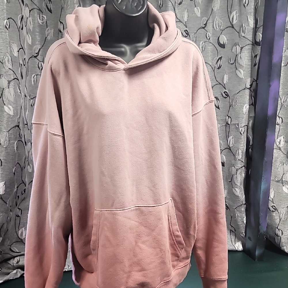 **No Boundaries Mauve Oversized Sweatshirt**